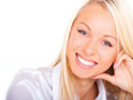 sorriso com clareamento